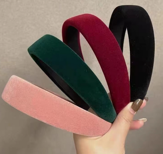Padded Velvet Headbands