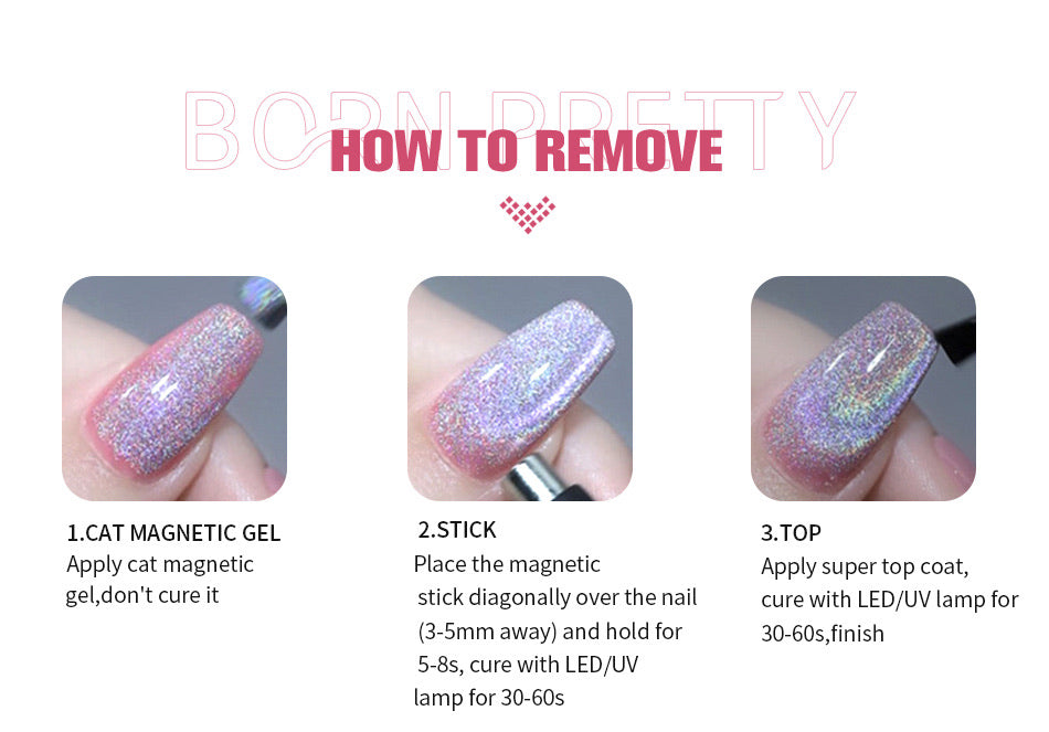 ‘All Shine On Me’ Cat Eye Gel Polish Set (6 pieces)