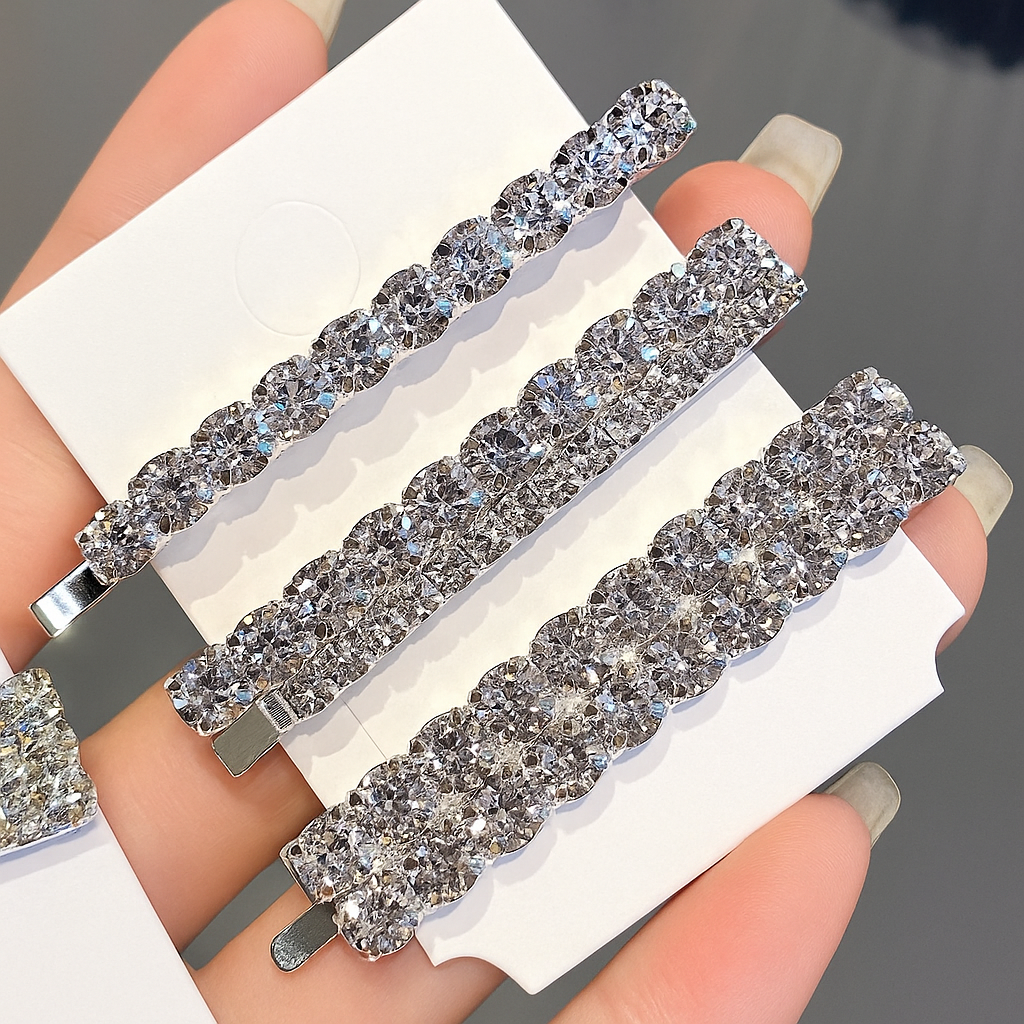 Seleny 3 Piece Crystal Pin Set