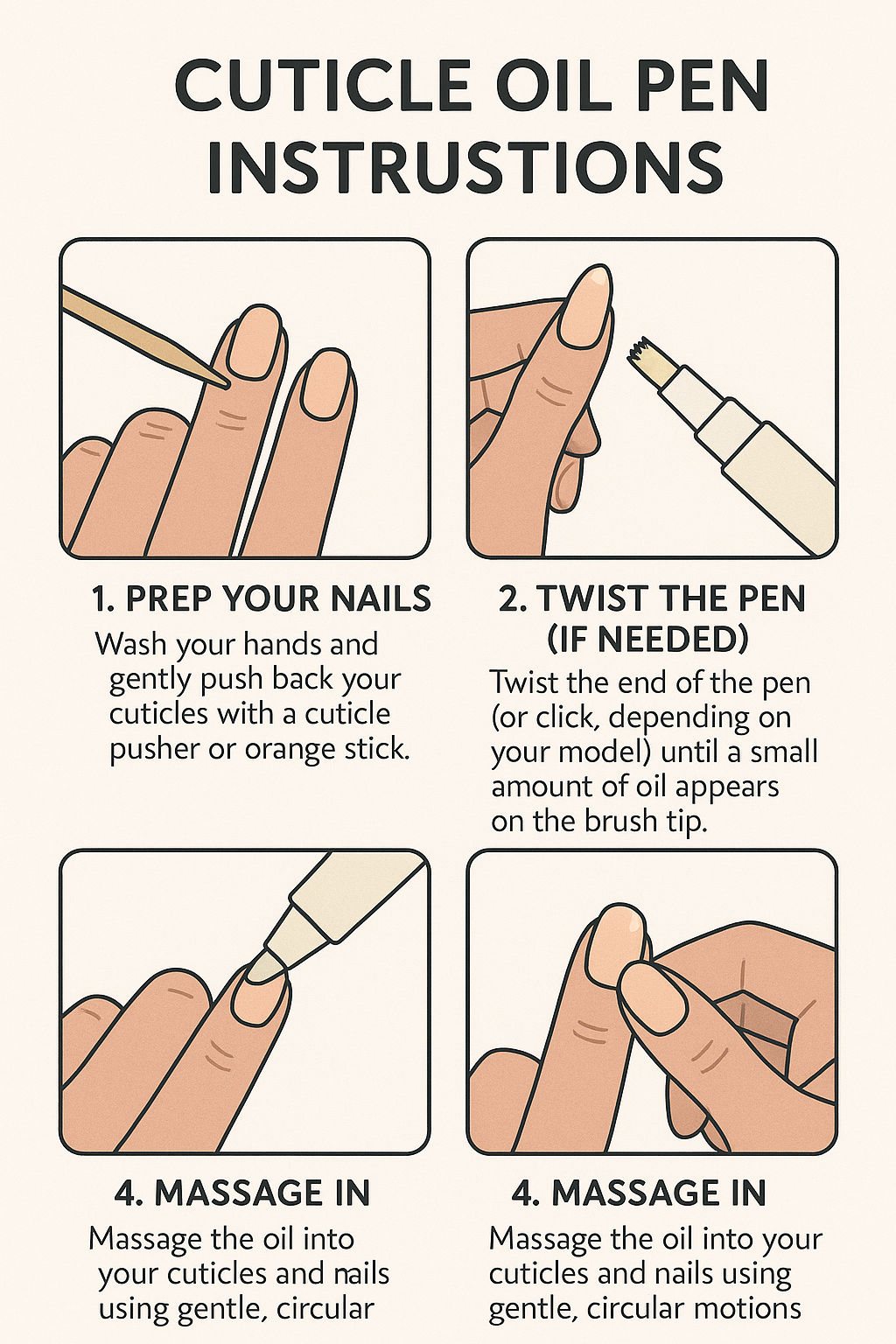 Born Pretty Plant Extract Cuticle Oils