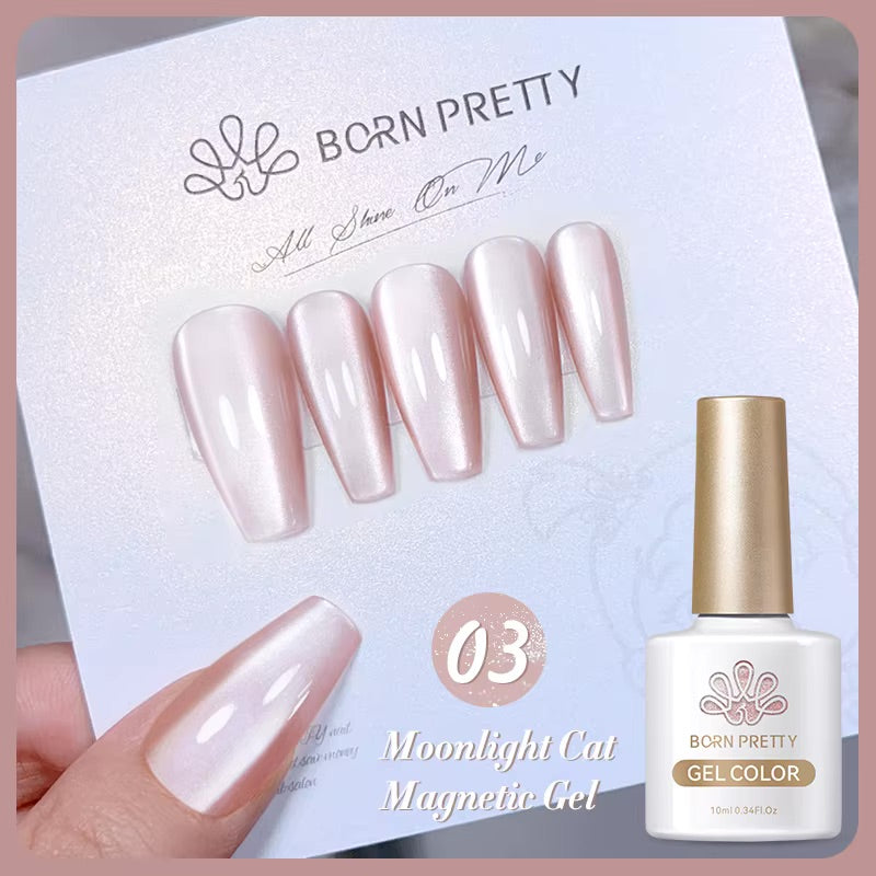 Moonlight Cat Eye Gel Polish Set (6 pieces)