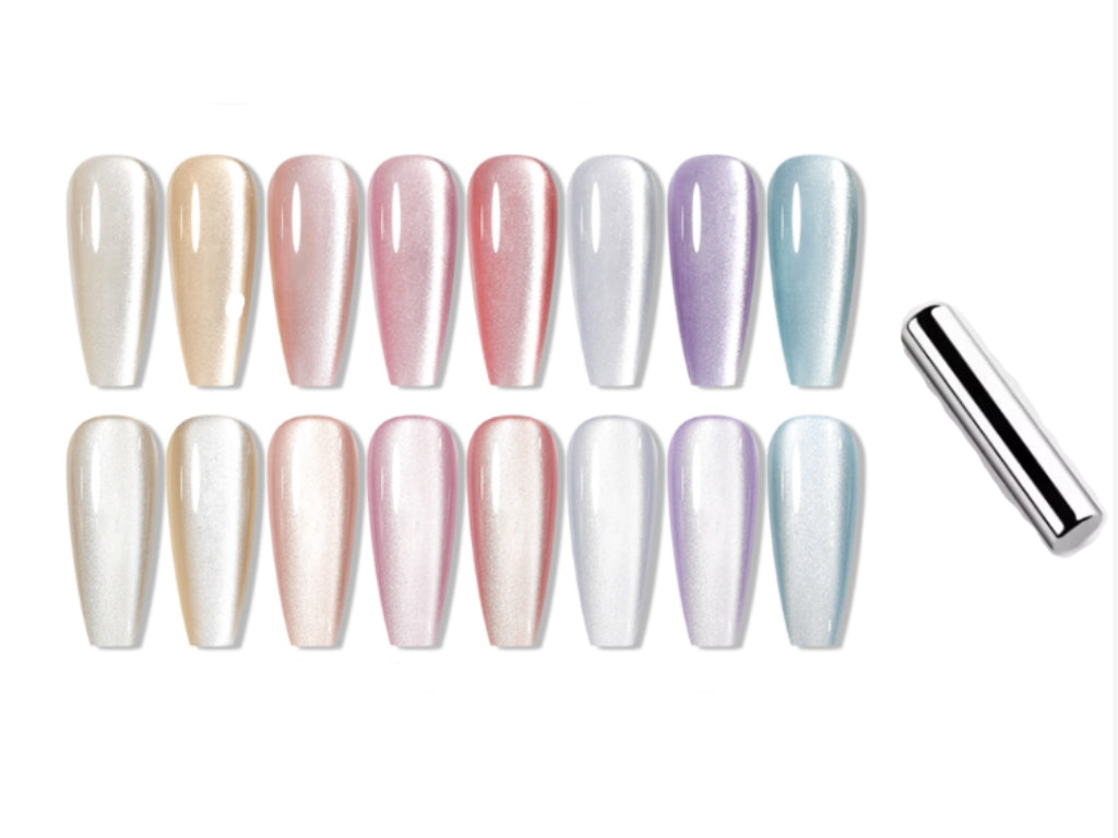 Moonlight Cat Eye Gel Polish Set (6 pieces)