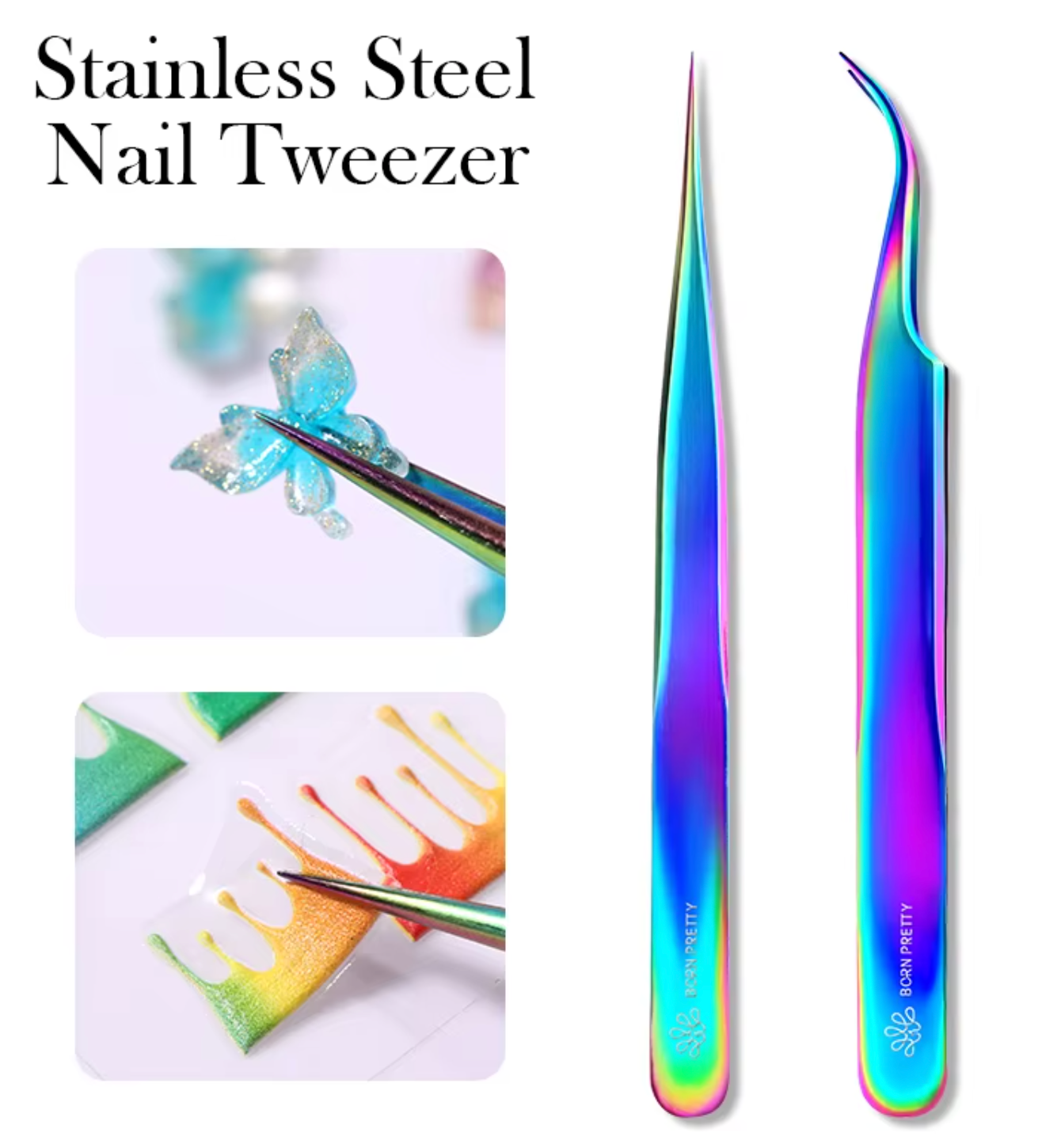 Born Pretty Rhinestone Nail Art Tweezer