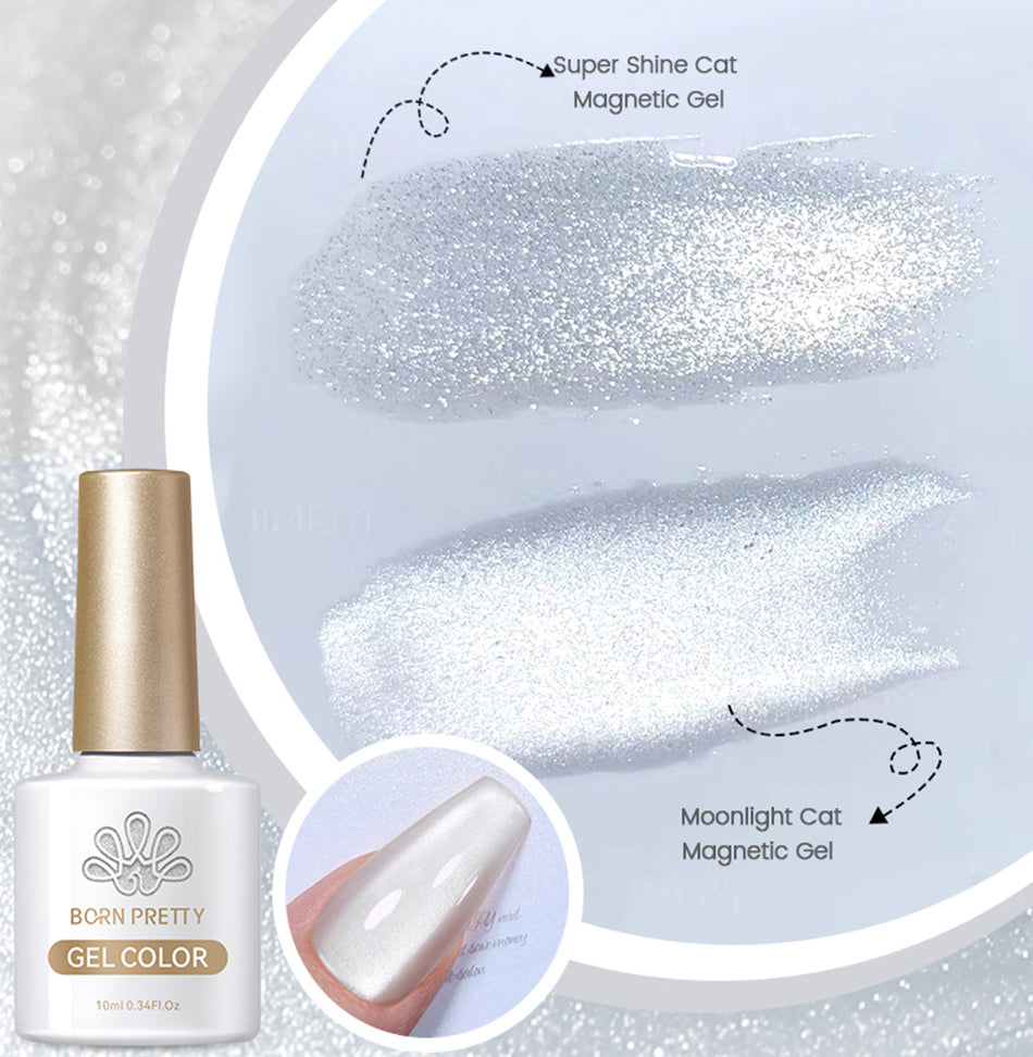 Moonlight Cat Eye Gel Polish Set (6 pieces)