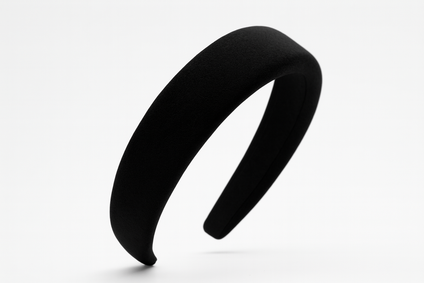 Black padded headband