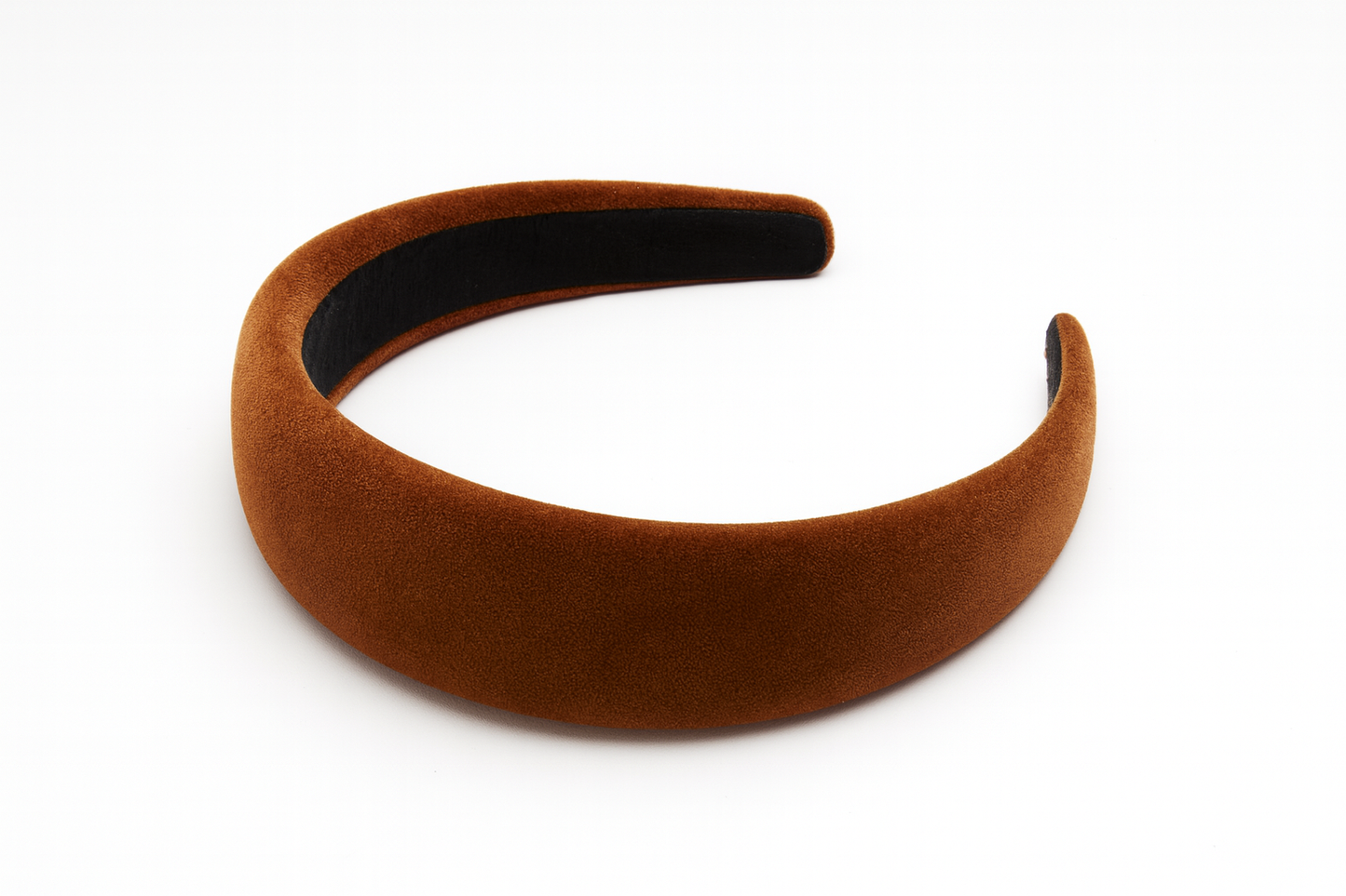 Brown padded headband