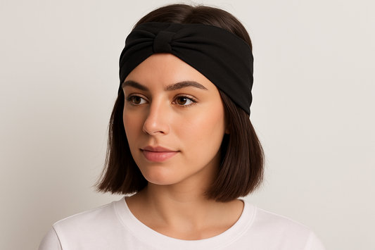 Generated product display photo with model